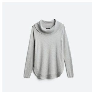 Gray Cowl Neck Sweater (NEW)